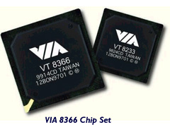 VIA chip set